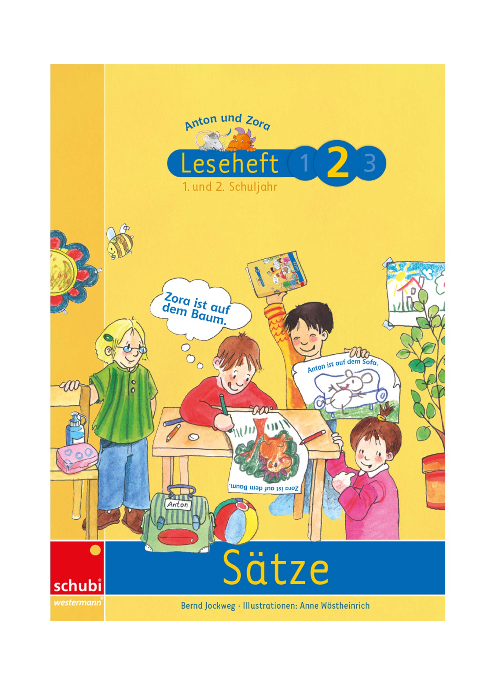 Leseheft 2: Sätze: Das flexible 2-Jahres-Konzept - Erstschreiben - Erstlesen (Anton & Zora: Das flexible 2-Jahres-Konzept - Erstschreiben - Erstlesen) Study Guides