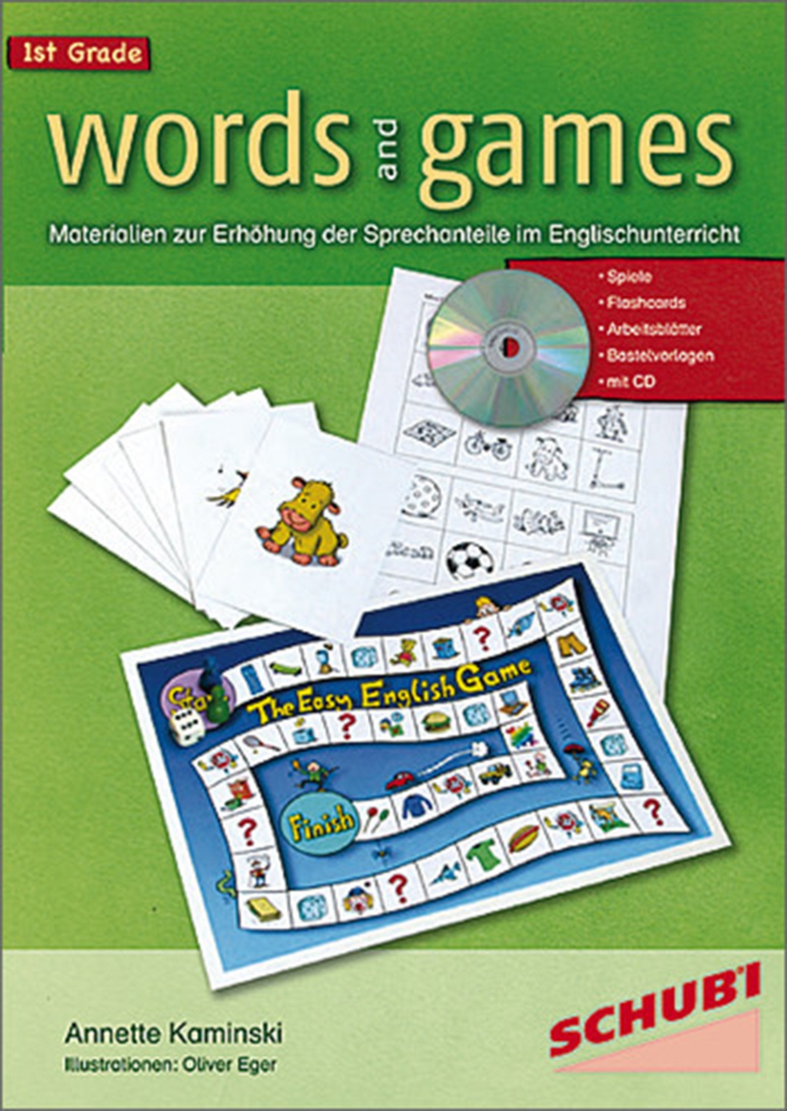 Words and Games: Kopiervorlagen 1st Grade Foreign Languages ​​& Dictionaries