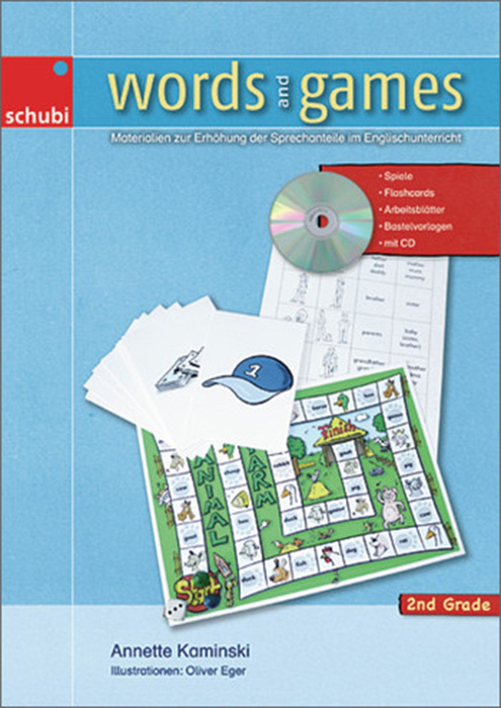 Words and Games: Kopiervorlagen 2st Grade Foreign Languages ​​& Dictionaries