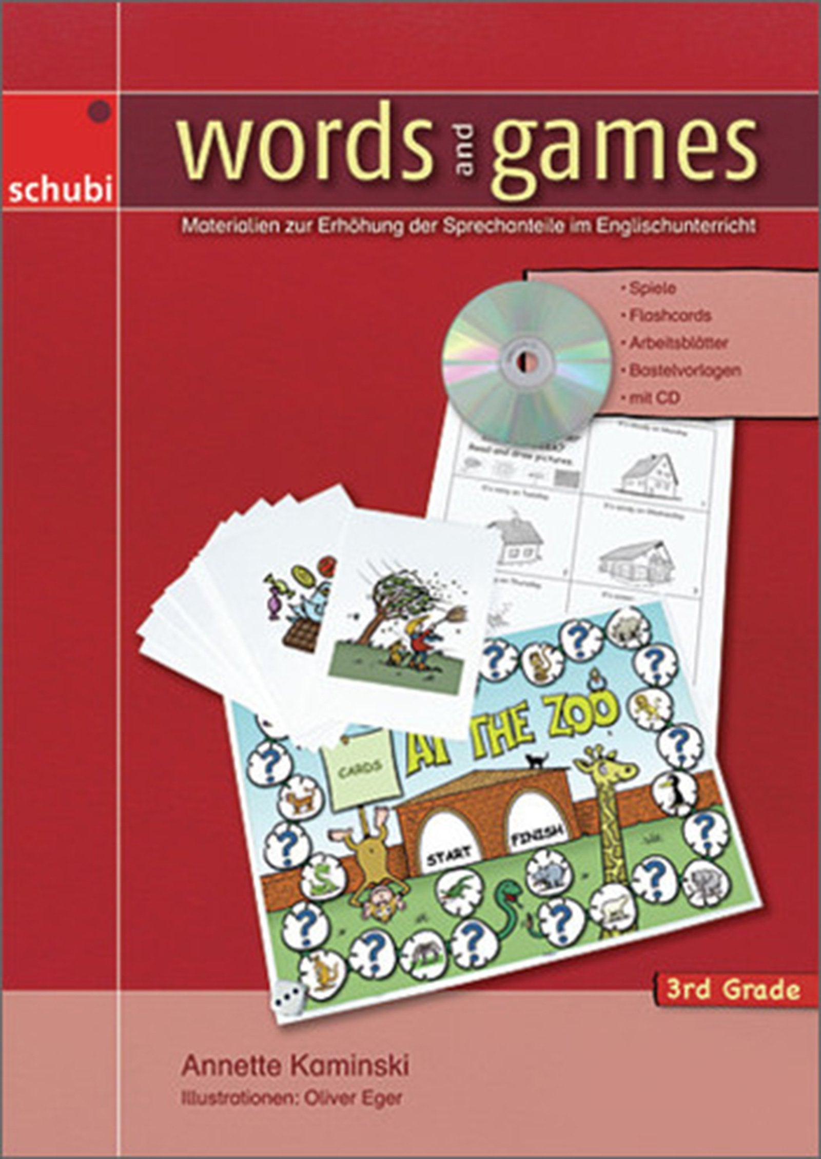 Words and Games: Kopiervorlagen 3st Grade Foreign Languages ​​& Dictionaries