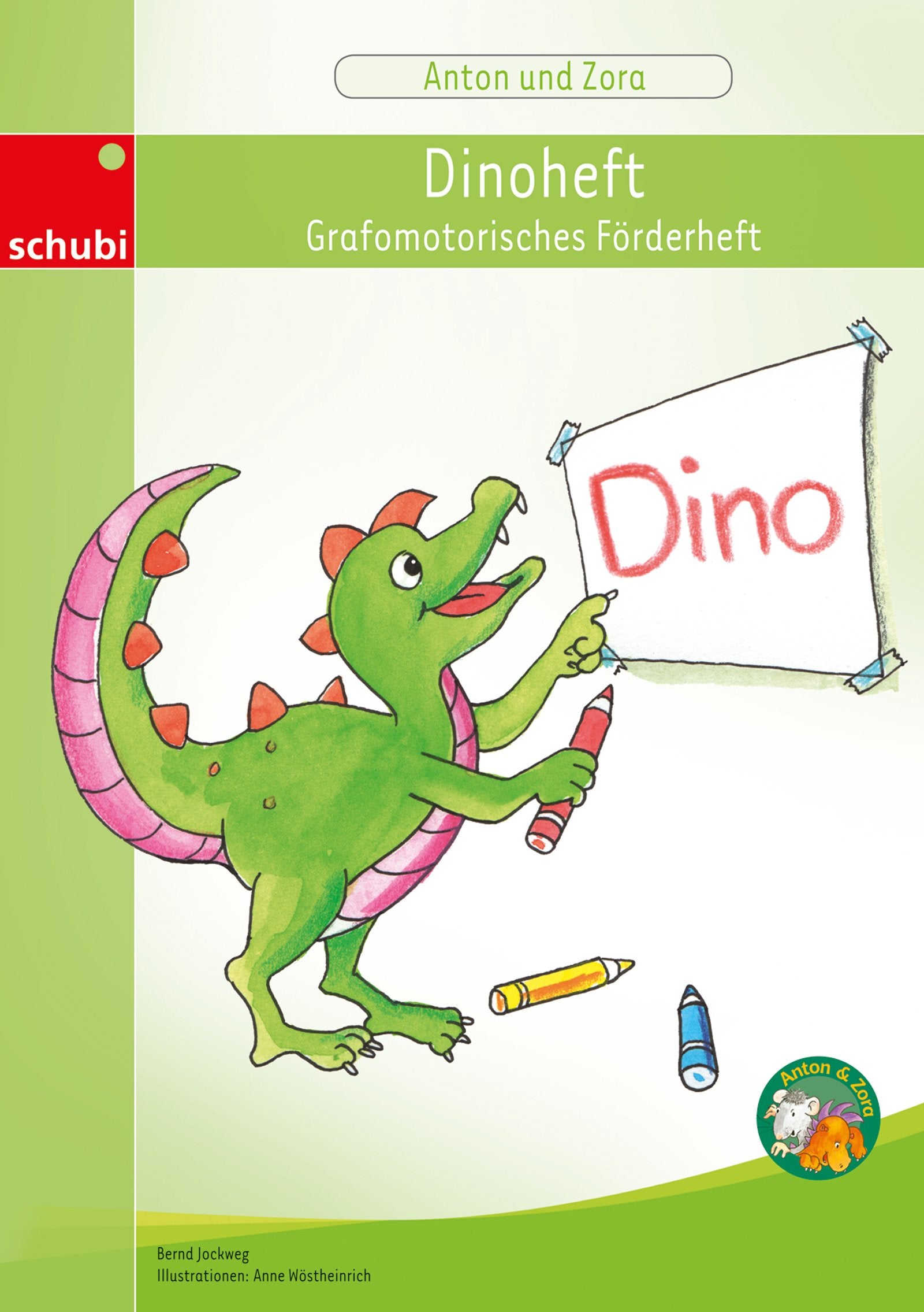 Dinoheft - Grafomotorisches Förderheft: Das flexible 2-Jahres-Konzept - Erstschreiben - Erstlesen (Anton & Zora: Das flexible 2-Jahres-Konzept - Erstschreiben - Erstlesen) Study Guides