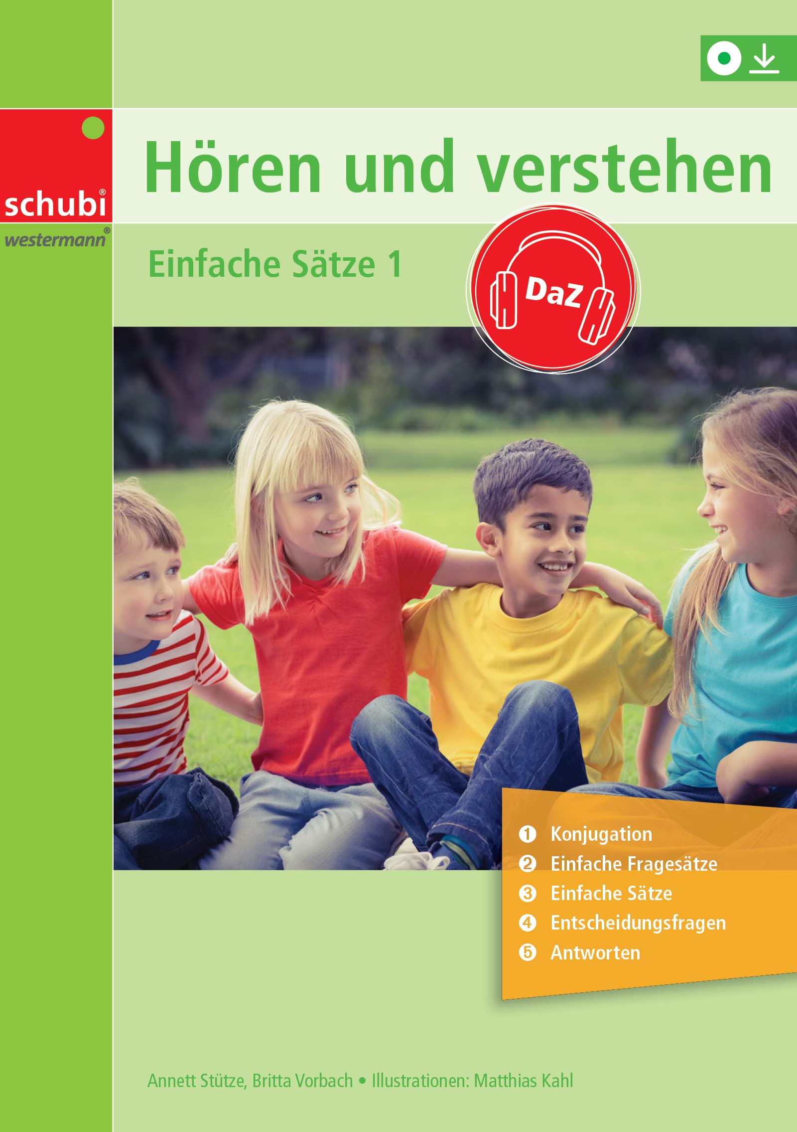 Hören und Verstehen DaZ: Einfache Sätze Band 1 Learning & Reference