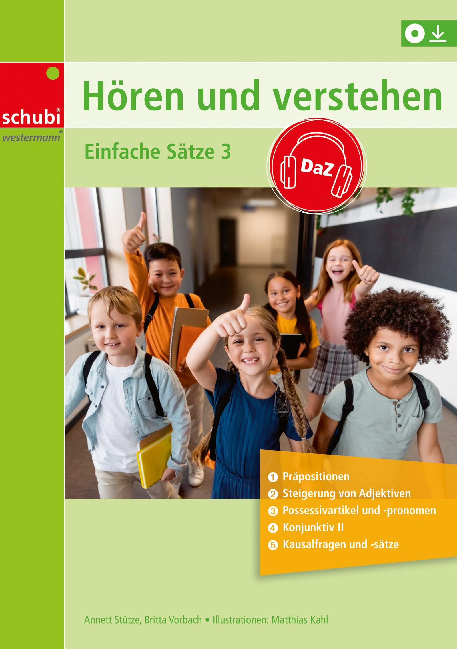 Hören und Verstehen DaZ. Einfache Sätze Band 3 Learning & Reference