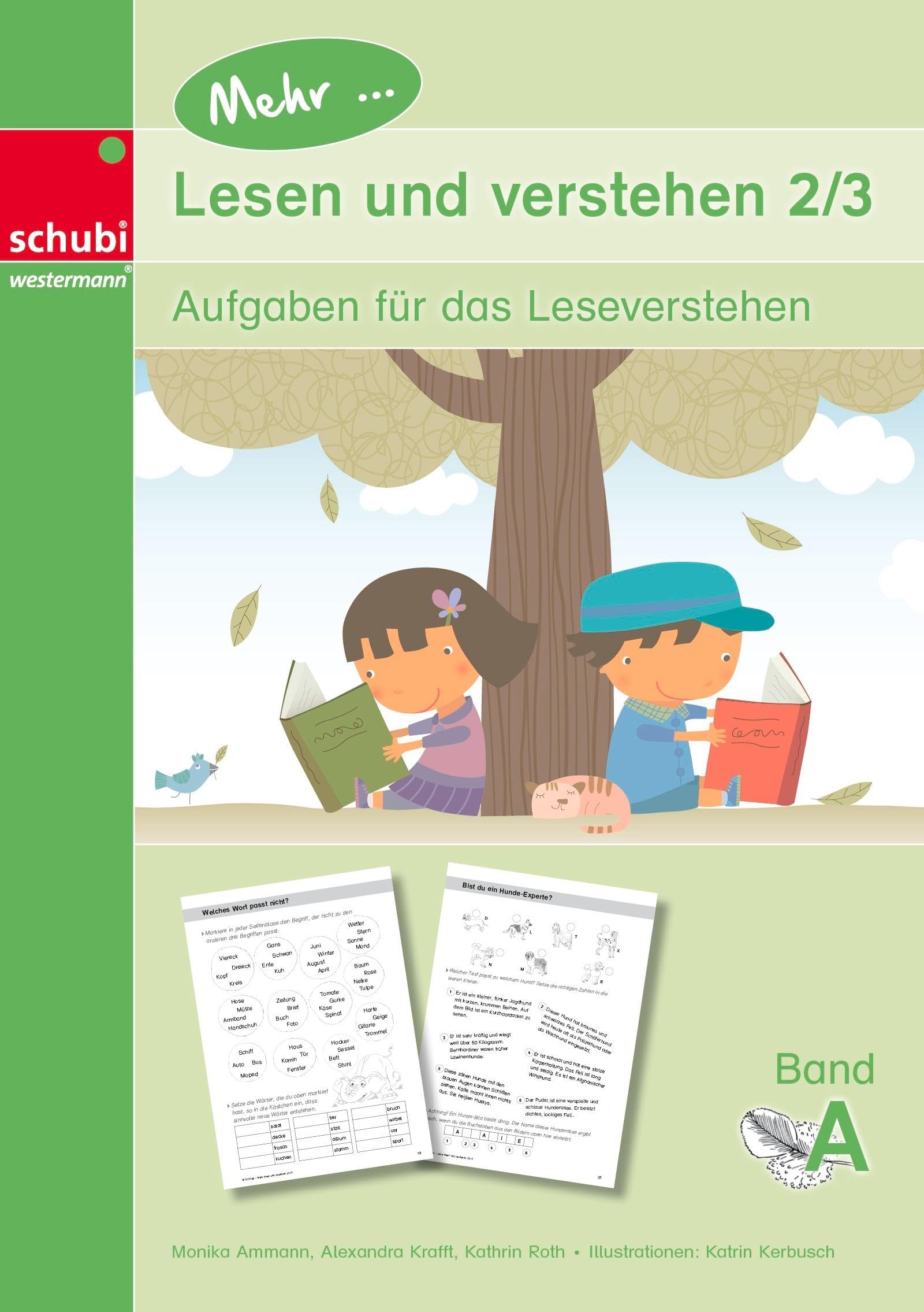 Mehr... Lesen und verstehen 2/3 Band A: Aufgaben für das Leseverstehen: Unterhaltsame Aufgaben zum sinnentnehmenden Lesen Learning & Reference