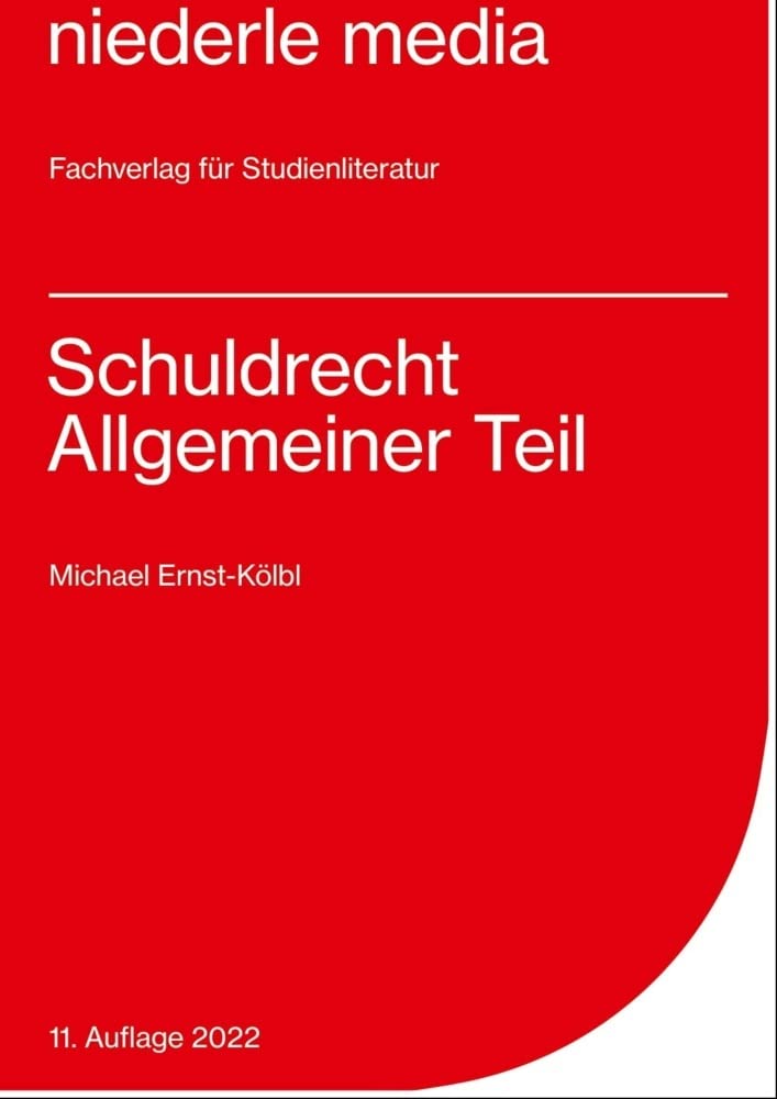 Schuldrecht Allgemeiner Teil Law Books