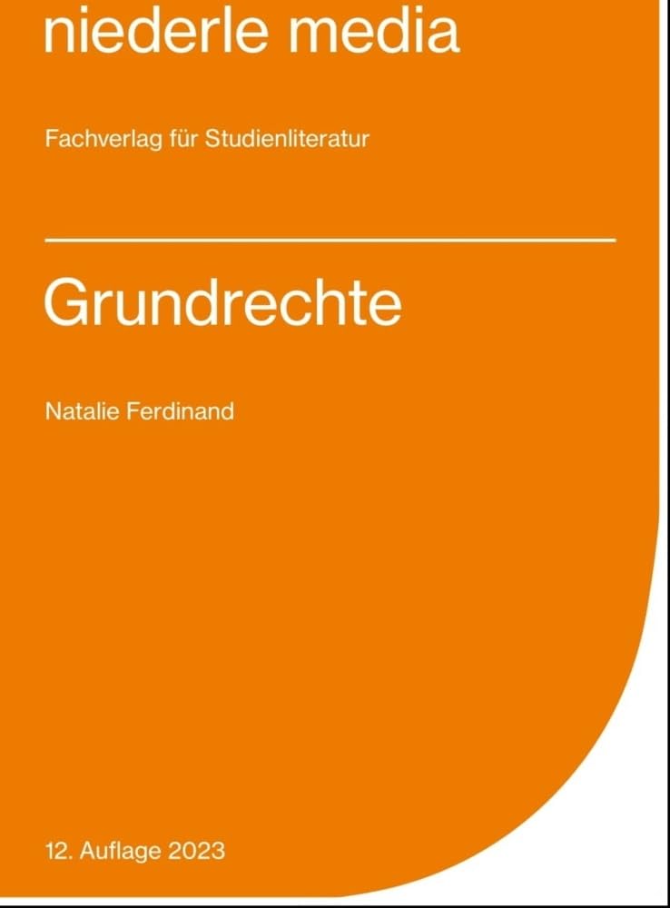 Grundrechte - Karteikarten: 2020 Law