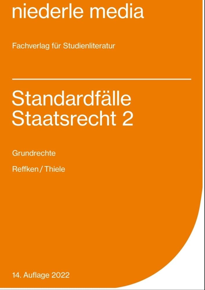 Standardfälle Staatsrecht II Law