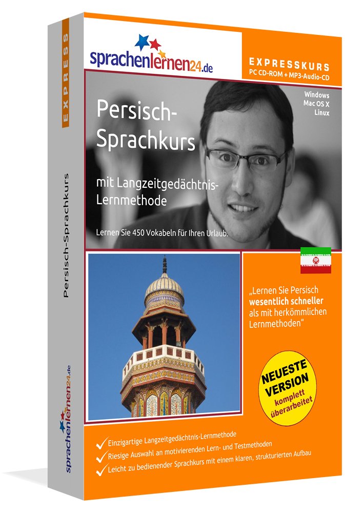 Sprachenlernen24.de Persisch (Farsi)-Express-Sprachkurs CD-ROM für Windows/Linux/Mac OS X + MP3-Audio-CD für Computer/MP3-Player/MP3-fähigen ... Computer / MP3-Player / MP3-fähigen CD-Player Foreign Languages ​​& Dictionaries