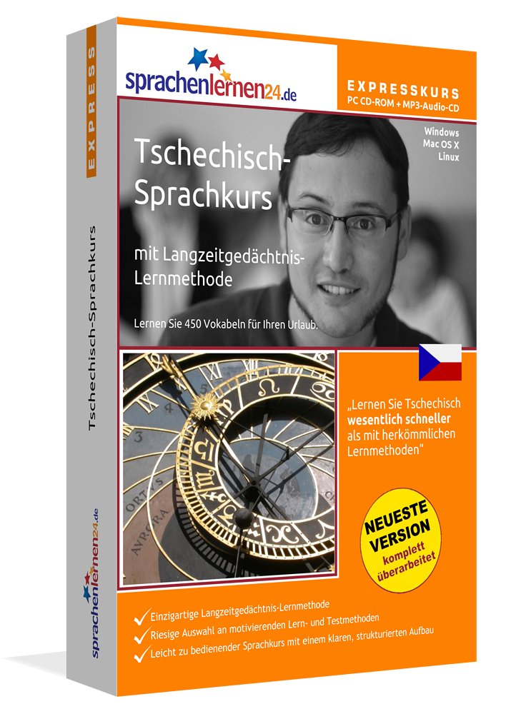 Sprachenlernen24.de Tschechisch-Express-Sprachkurs PC CD-ROM für Windows/Linux/Mac OS X + MP3-Audio-CD: Werden Sie in wenigen Tagen fit für Ihre Reise ... Computer / MP3-Player / MP3-fähigen CD-Player Foreign Languages ​​& Dictionaries