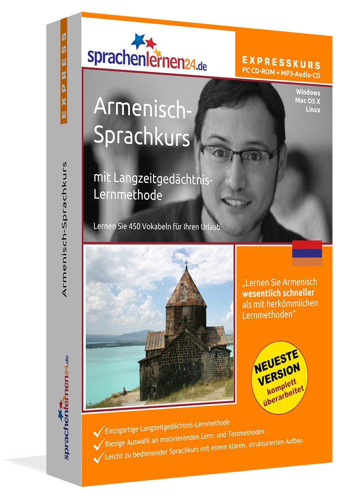 Sprachenlernen24.de Armenisch-Express-Sprachkurs. CD-ROM Foreign Languages ​​& Dictionaries