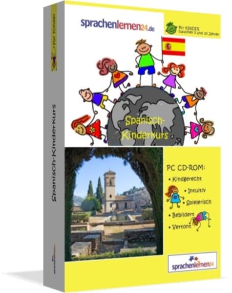 Sprachenlernen24.de Spanisch-Kindersprachkurs: PC CD-ROM für Windows/Linux/Mac OS X + MP3-Audio-CD für Computer /MP3-Player /MP3-fähigen CD-Player Foreign Languages ​​& Dictionaries