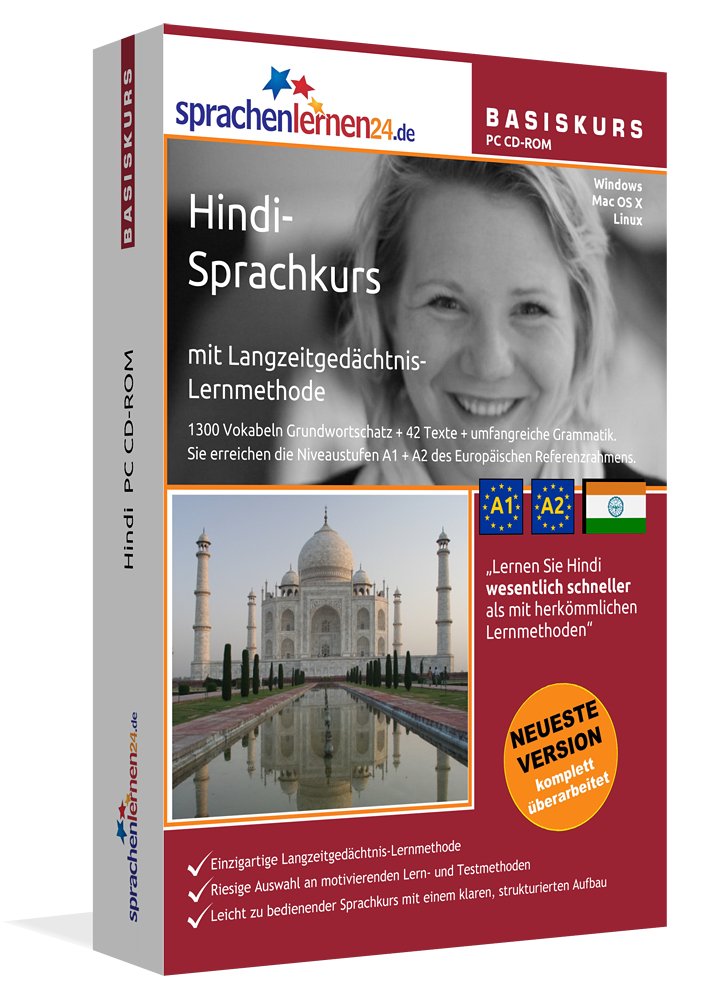 Sprachenlernen24.de Hindi Basis PC CD-ROM: Lernsoftware auf CD-ROM für Windows/Linux/Mac OS X: Hindi-Sprachkurs mit Langzeitgedächtnis-Lernmethode. ... auf CD-ROM für Windows/Linux/Mac OS X Politics & History