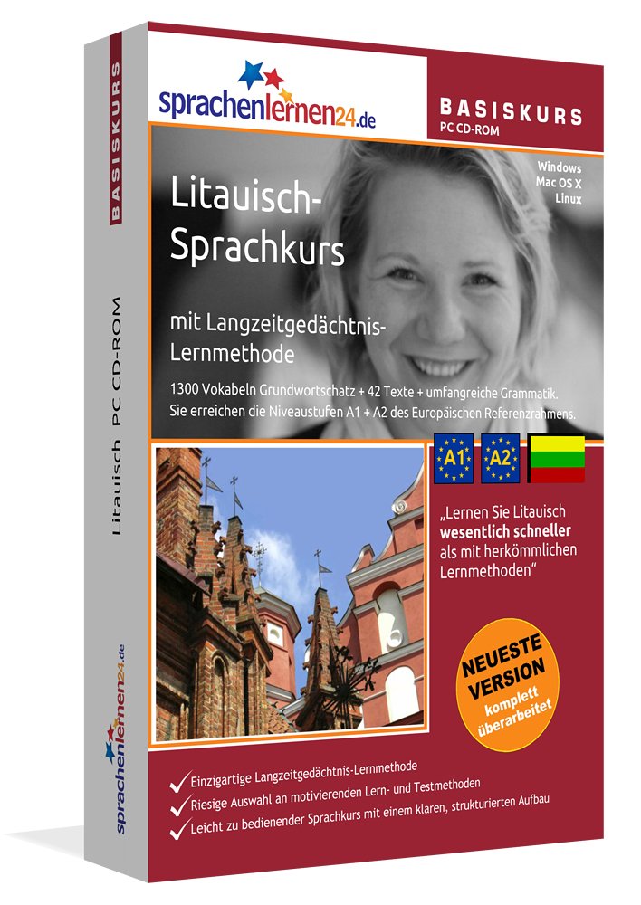 Sprachenlernen24.de Litauisch Basis PC CD-ROM: Lernsoftware auf CD-ROM für Windows/Linux/Mac OS X: Litauisch-Sprachkurs mit Langzeitgedächtnis-Lernmethode. Niveau A1/A2 Politics & History books