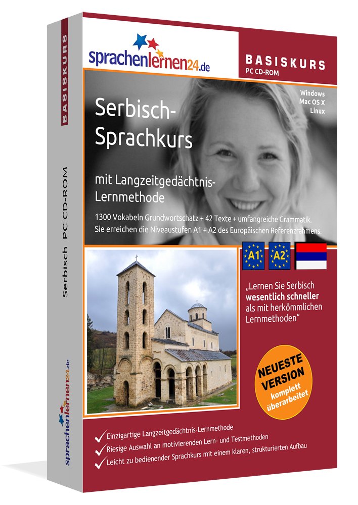 Sprachenlernen24.de Serbisch Basis PC CD-ROM: Lernsoftware auf CD-ROM für Windows/Linux/Mac OS X: Serbisch-Sprachkurs mit ... auf CD-ROM für Windows/Linux/Mac OS X Foreign Languages ​​& Dictionaries