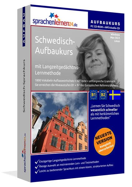 Sprachenlernen24.de Schwedisch-Aufbau-Sprachkurs: Lernsoftware auf CD-ROM für Windows/Linux/Mac OS X + Audio-Vokabeltrainer auf MP3-Audio-CD für Ihren ... Langzeitgedächtnis-Lernmethode. Niveau B1/B2 Politics & History
