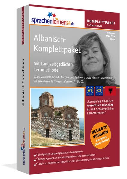 Sprachenlernen24.de Albanisch-Komplettpaket (Sprachkurs): DVD-ROM für Windows/Linux/Mac OS X inkl. integrierter Sprachausgabe mit über 5700 ... über 5700 Audio-Vokabeln und Redewendungen Politics & History