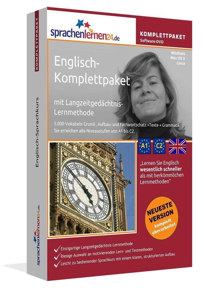 Sprachenlernen24.de Englisch-Komplettpaket (Sprachkurs) Foreign Languages ​​& Dictionaries