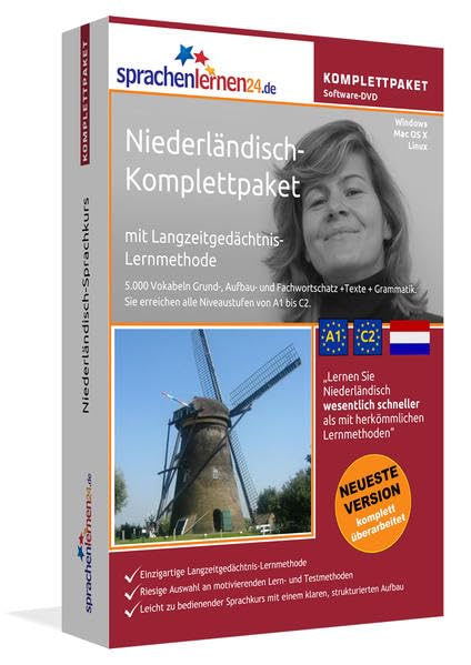 Sprachenlernen24.de Niederländisch-Komplettpaket (Sprachkurs): DVD-ROM für Windows/Linux/Mac OS X inkl. integrierter Sprachausgabe mit über 5700 ... und Redewendungen. Für Windows/Linux/Mac OS X Politics & History