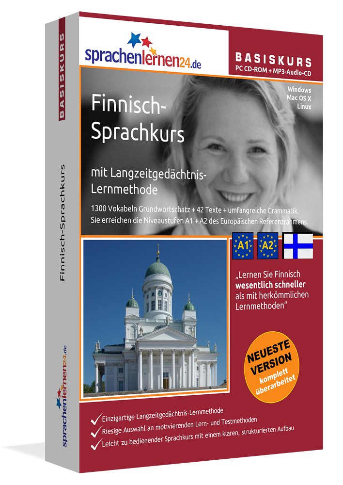 Finnisch-Basiskurs, PC CD-ROM m. MP3-Audio-CD: Finnisch-Sprachkurs mit Langzeitgedächtnis-Lernmethode. Niveau A1/A2 Other software