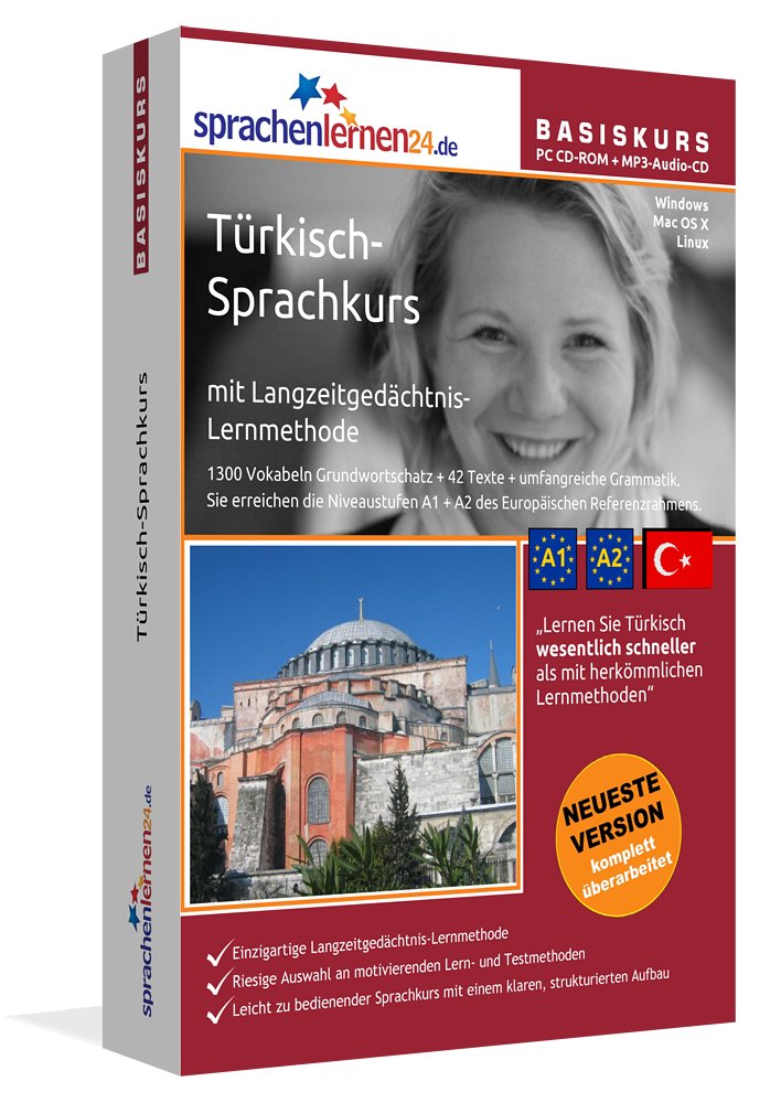 Sprachenlernen24.de Türkisch-Basis-Sprachkurs. PC CD-ROM für Windows/Linux/Mac OS X + MP3-Audio-CD für Computer /MP3-Player /MP3-fähigen CD-Player Foreign Languages ​​& Dictionaries