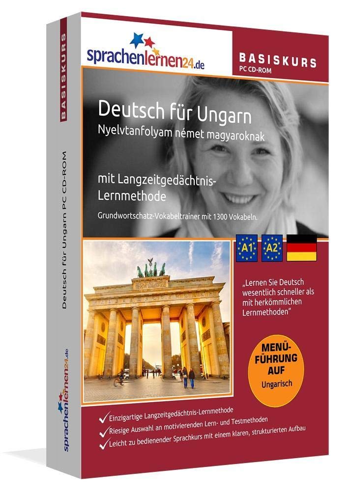 Sprachenlernen24.de Deutsch für Ungarn Basis PC CD-ROM Foreign Languages ​​& Dictionaries