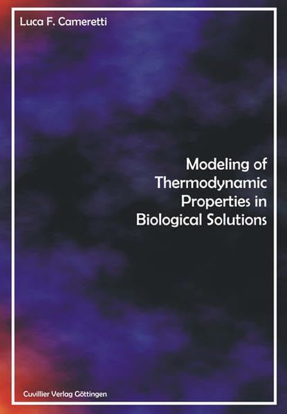 Modeling of Thermodynamic Properties in Biological Solutions Business & Technology