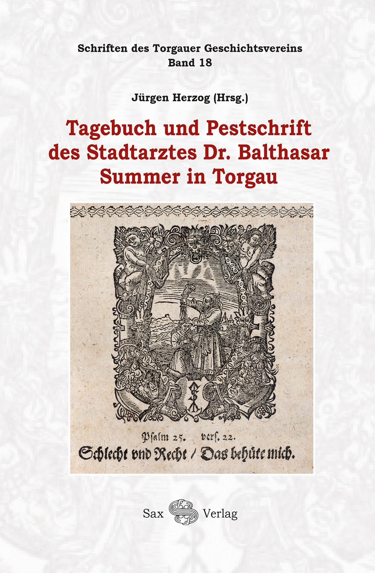 Tagebuch und Pestschrift des Stadtarztes Dr. Balthasar Summer in Torgau book