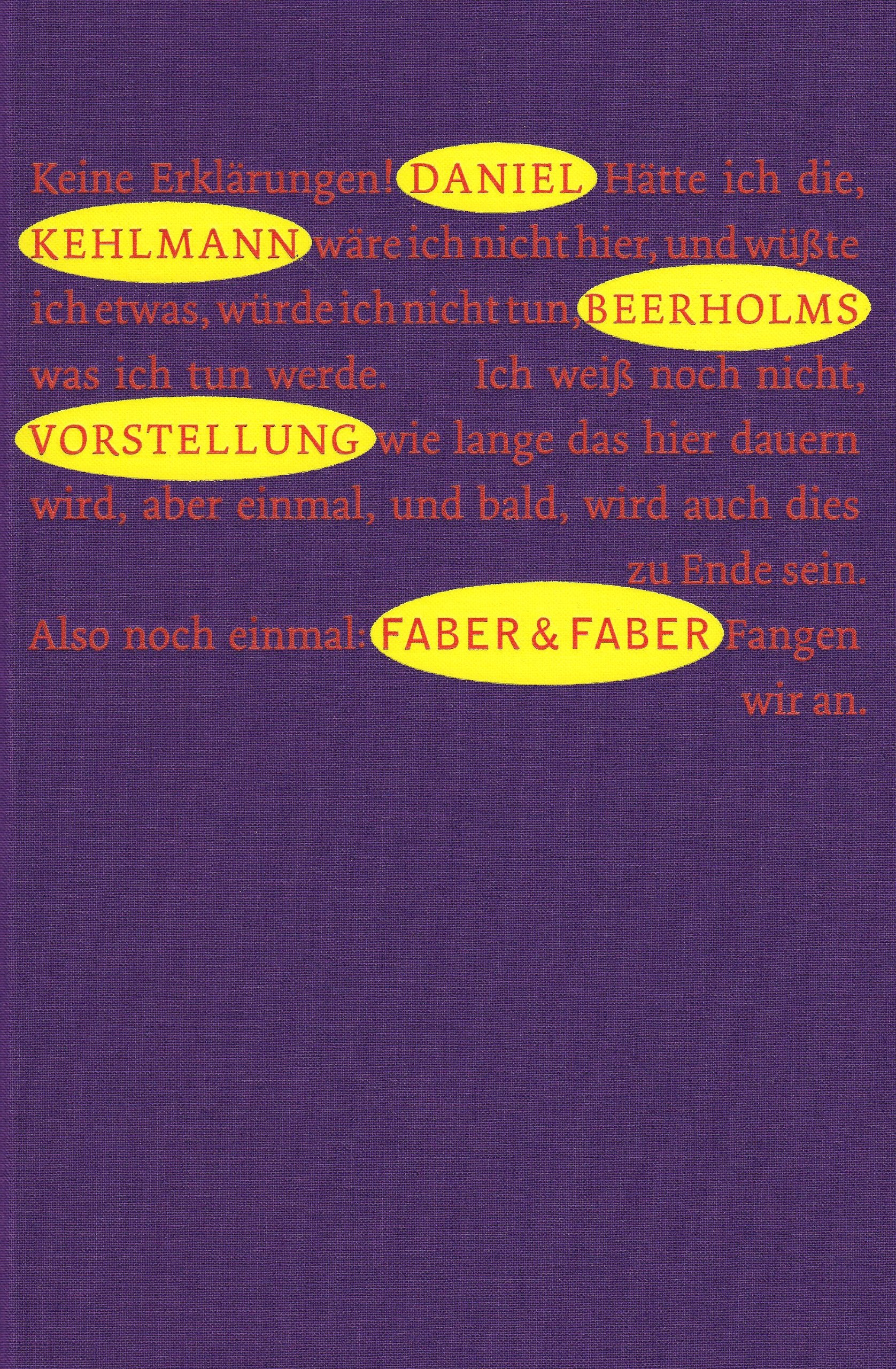 Beerholms Vorstellung: Einmalig limitierte Auflage von nummerierten 999 Exemplaren. Im Impressum vom Künstler signiert Contemporary literature