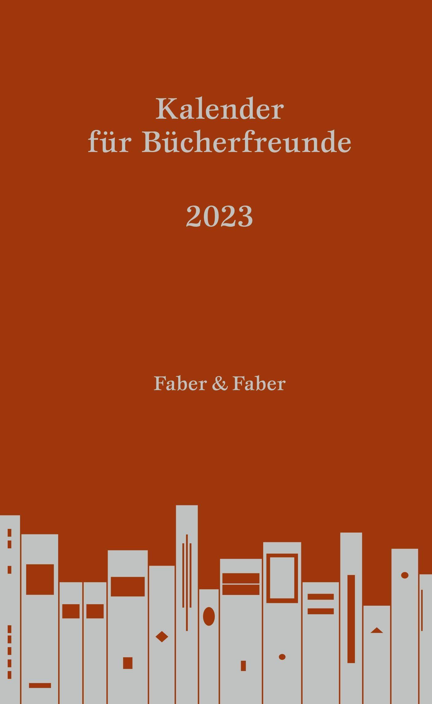 Kalender für Bücherfreunde. Das Jahr 2023 (Limitierte Vorzugsausgabe in Leder) Film, Art & Culture