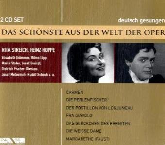 Arien Vol. 1: Carmen, Die Perlenfischer, Der Postillon von Lonjumeau, Fra Diavolo, Das Glöckchen des Eremiten, Die weiße Dame, Margarethe (Faust) ... aus der Welt der Oper / deutsch gesungen) Sheet Music