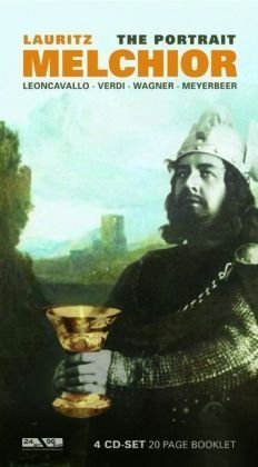 Lauritz Melchior, The Portrait, 4 Audio-CDs: A Porträt Books