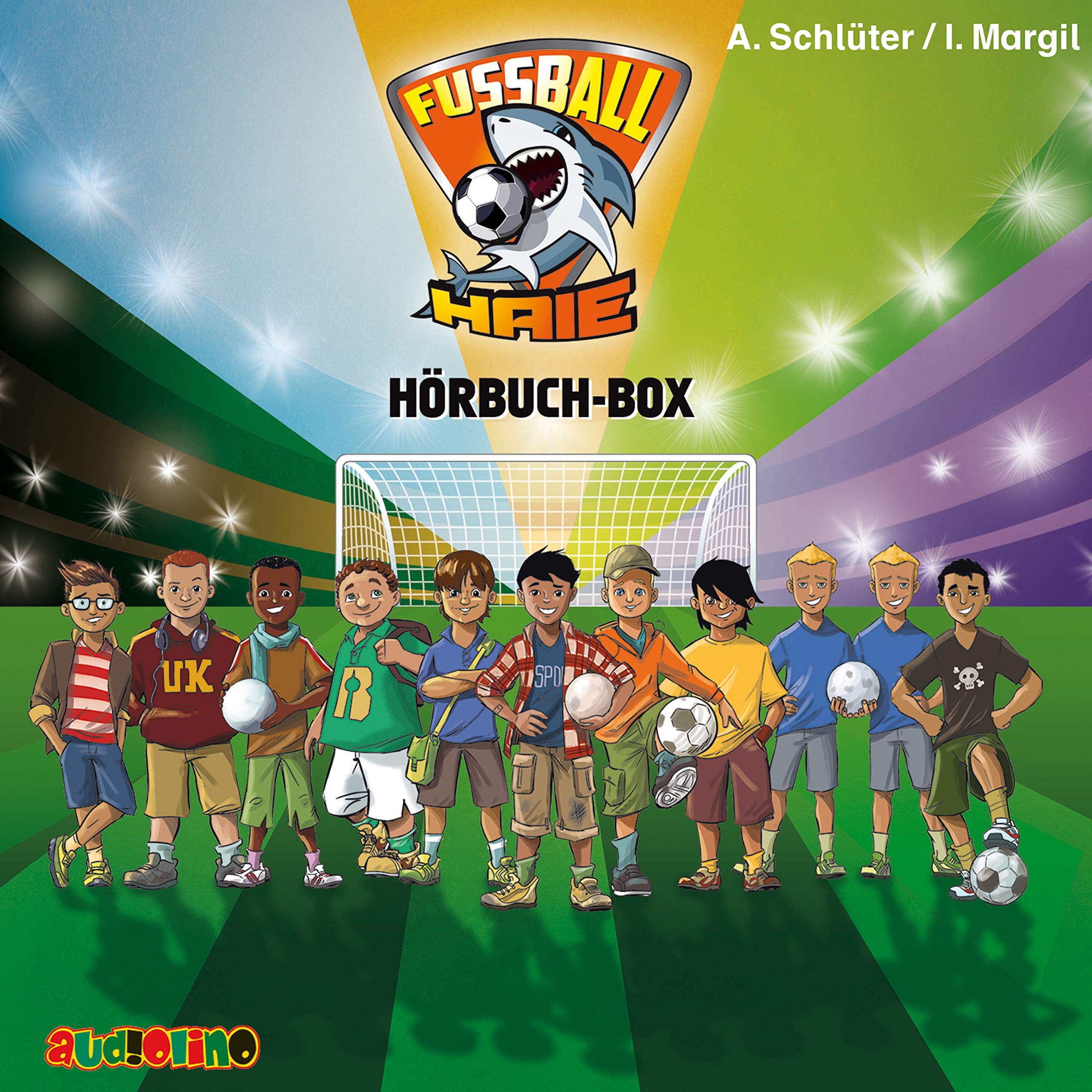 Fußball-Haie Hörbuch-Box: CD Standard Audio Format, Lesung Novels & Short Stories