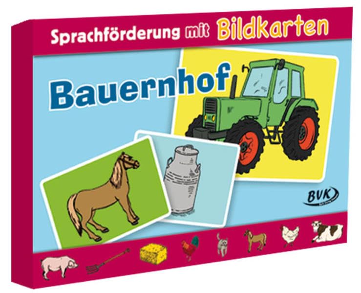 Sprachförderung mit Bildkarten Bauernhof Natural Sciences