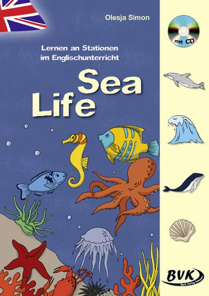 Lernen an Stationen im Englischunterricht: Sea Life Foreign Languages ​​& Dictionaries