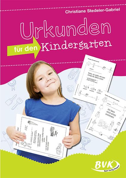 Urkunden für den Kindergarten book