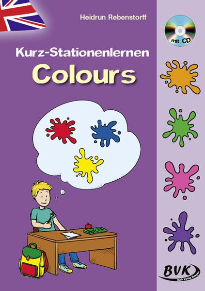 Kurz-Stationenlernen Colours (inkl. CD) book