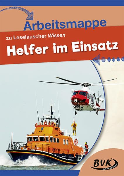 Arbeitsmappe zu Leselauscher Wissen: Helfer im Einsatz book
