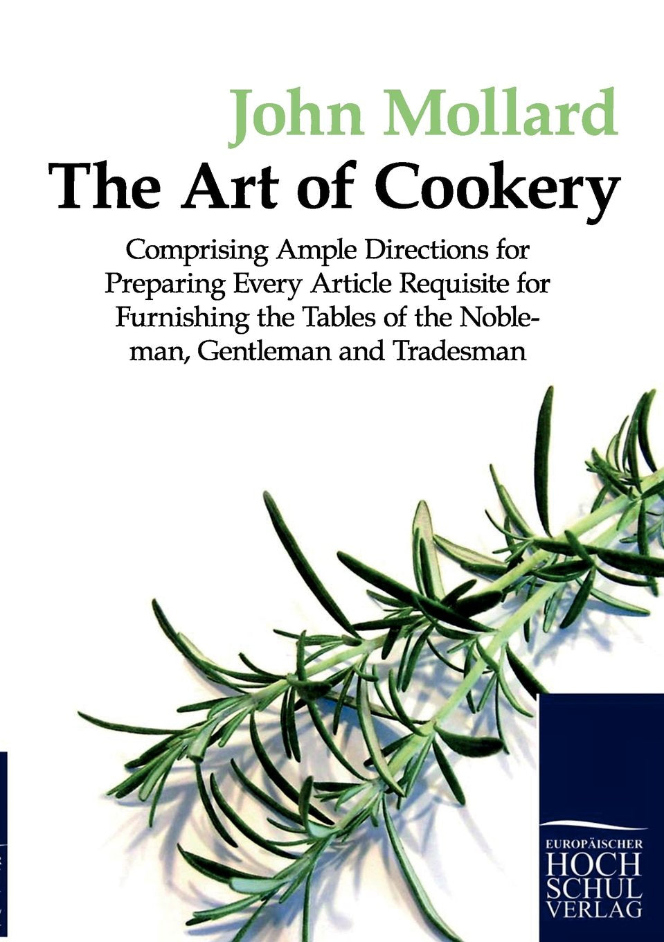 The Art of Cookery book