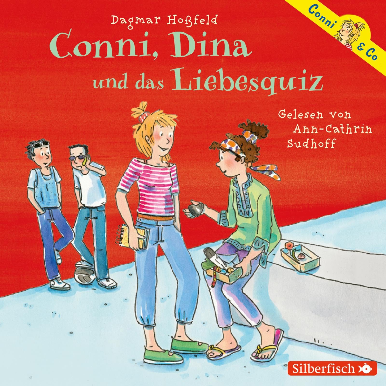Conni & Co 10: Conni, Dina und das Liebesquiz: 2 CDs (10) Novels & Short Stories