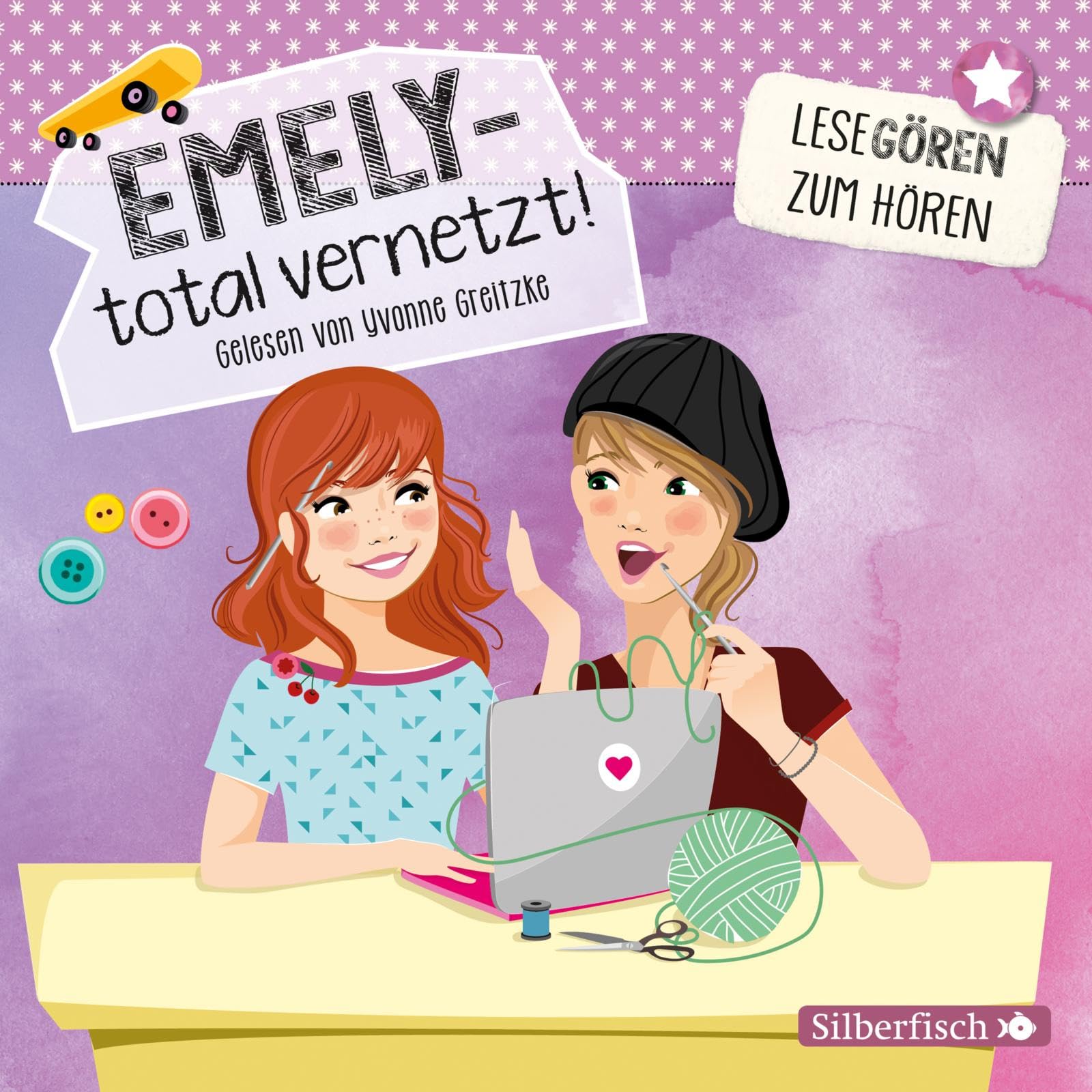 Emely – total vernetzt! (Lesegören zum Hören): 2 CDs Non-fiction books for kids