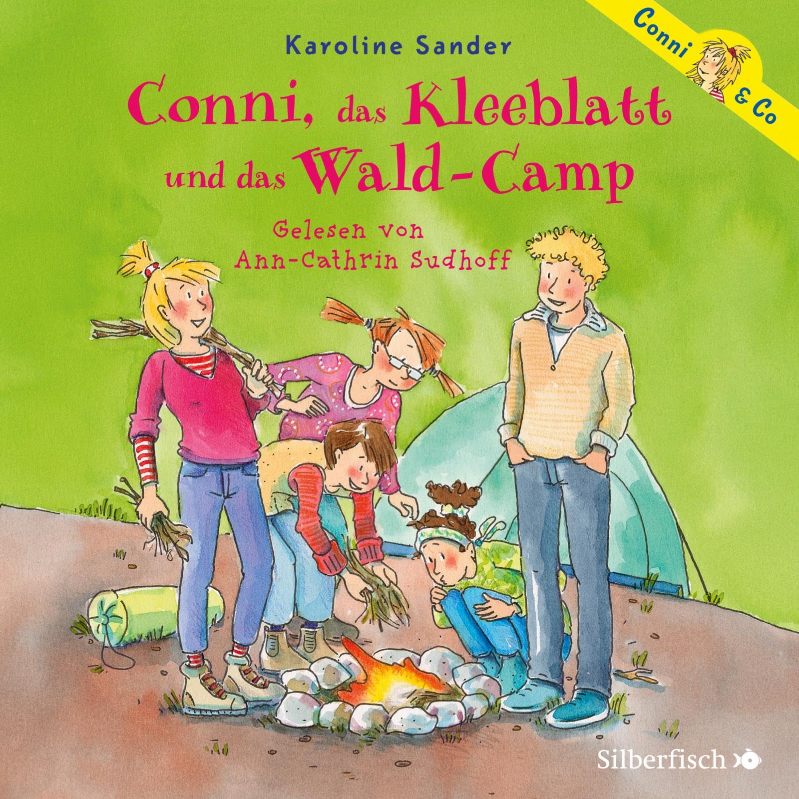Conni & Co 14: Conni, das Kleeblatt und das Wald-Camp: 2 CDs (14) Novels & Short Stories