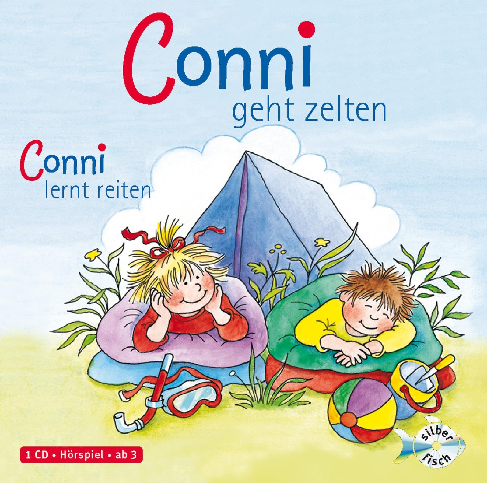 Schneider, Liane : Conni geht zelten / Conni lernt reiten, 1 Audio-CD: 1 CD (Meine Freundin Conni - ab 3: Conni ab 3) Non-fiction