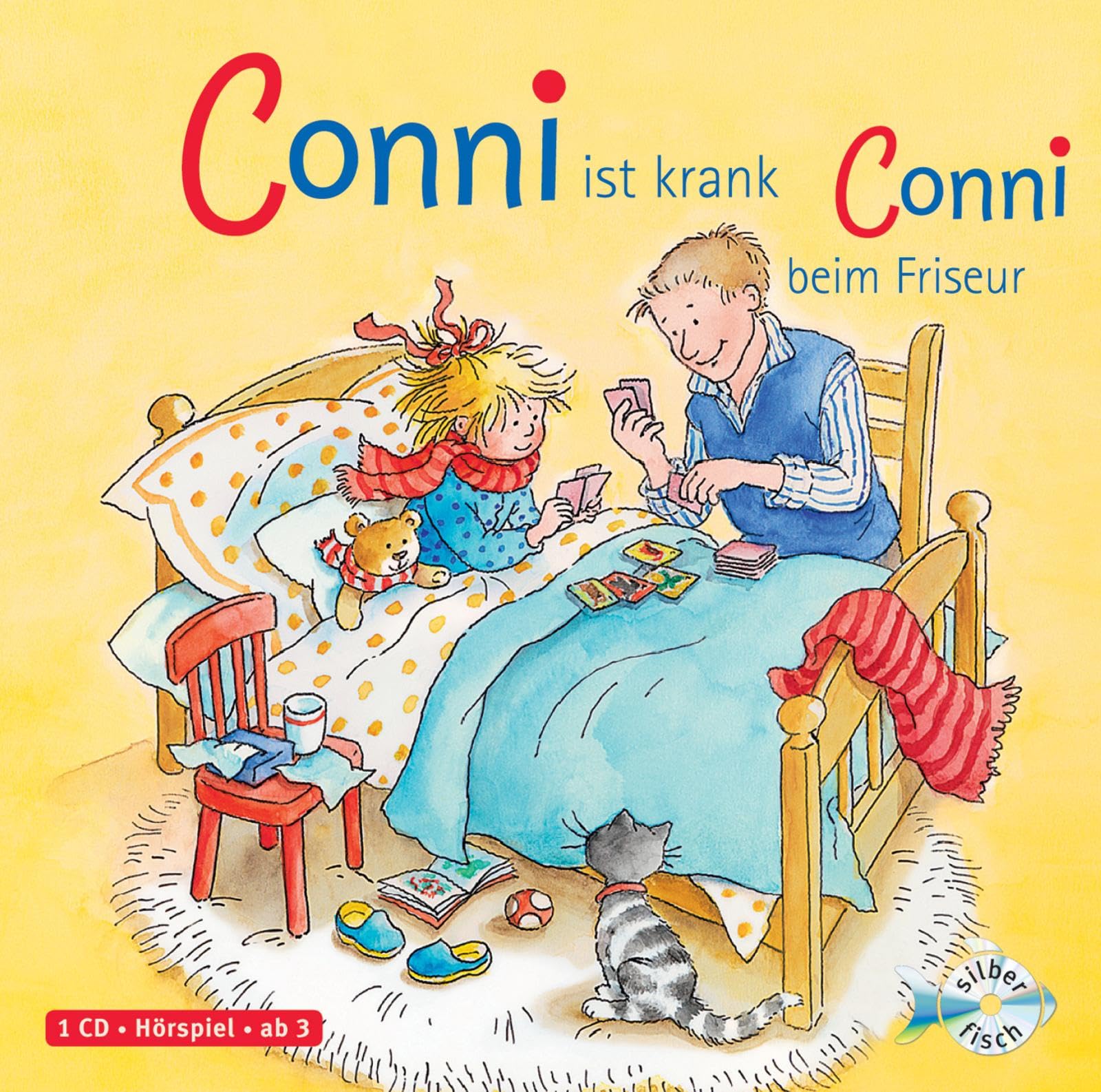 Conni ist krank / Conni beim Frisör (Meine Freundin Conni - ab 3): 1 CD (Meine Freundin Conni - ab 3: Conni ab 3) Non-fiction