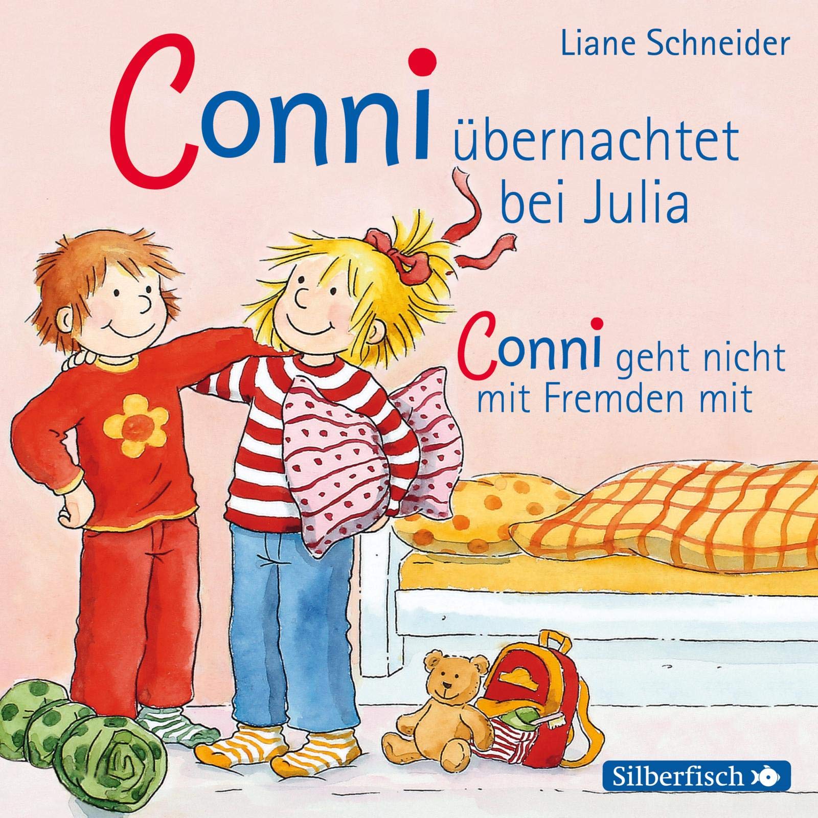 Conni übernachtet bei Julia / Conni geht nicht mit Fremden mit (Meine Freundin Conni - ab 3): 1 CD (Meine Freundin Conni - ab 3: Conni ab 3) Non-fiction
