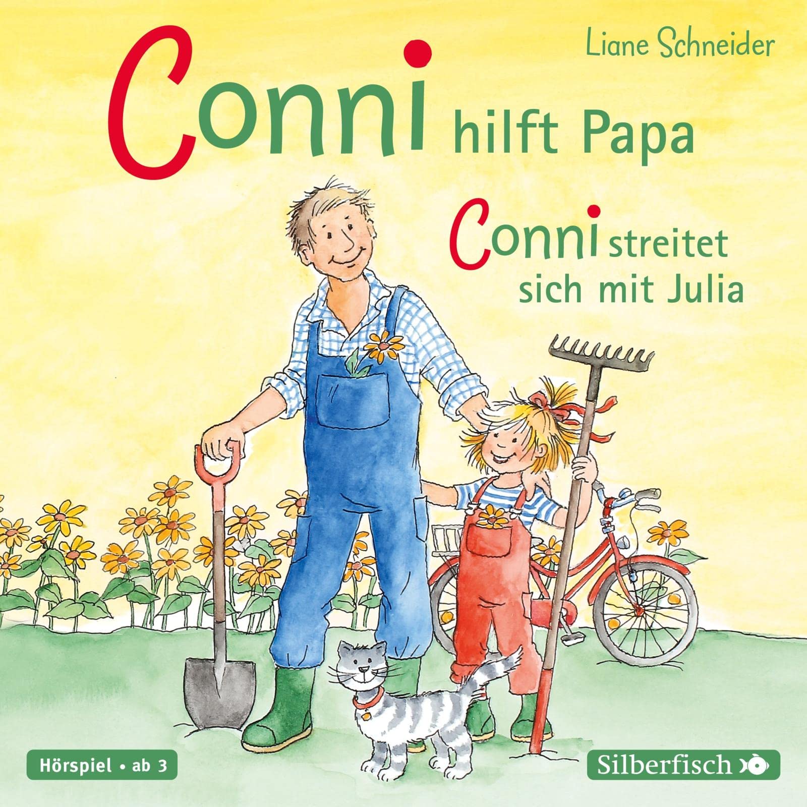 Conni hilft Papa / Conni streitet sich mit Julia (Meine Freundin Conni - ab 3): 1 CD (Meine Freundin Conni - ab 3: Conni ab 3) Non-fiction