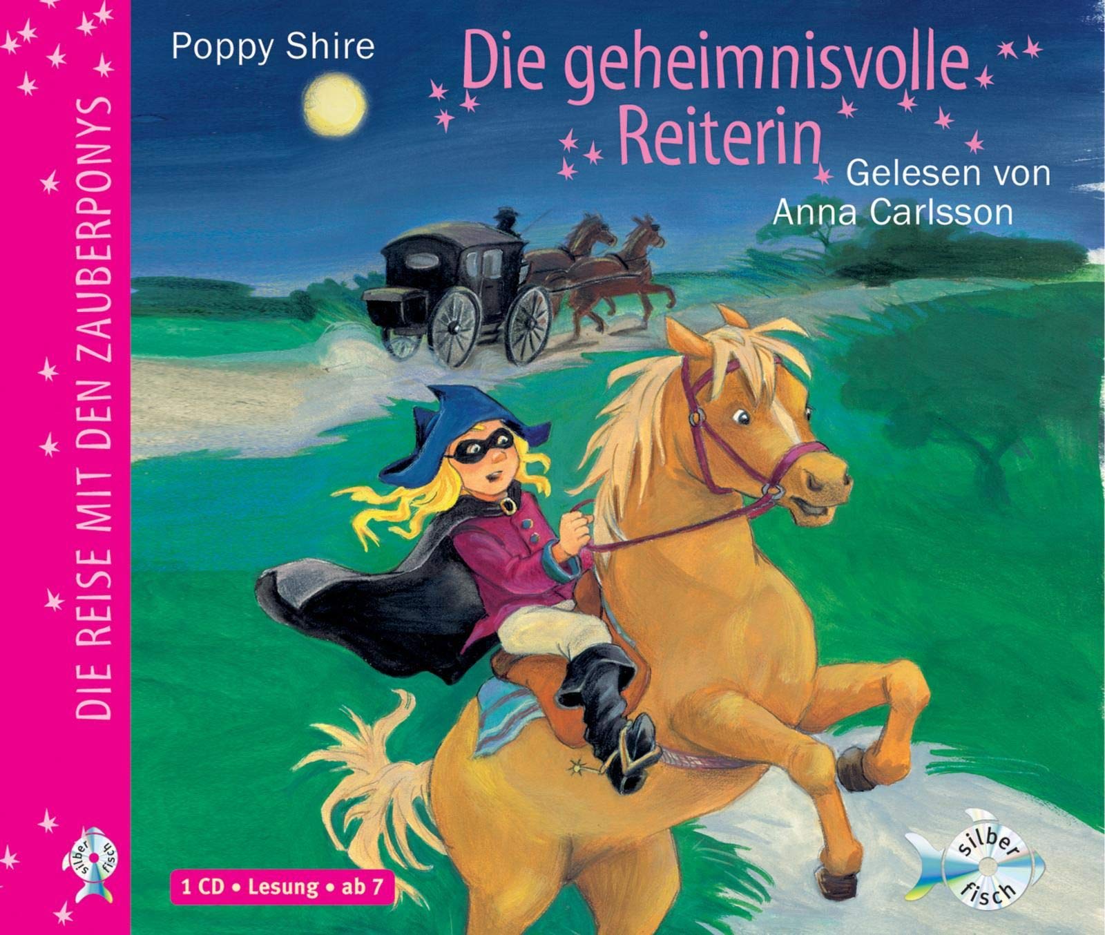 Die geheimnisvolle Reiterin: 1 CD Novels & Short Stories