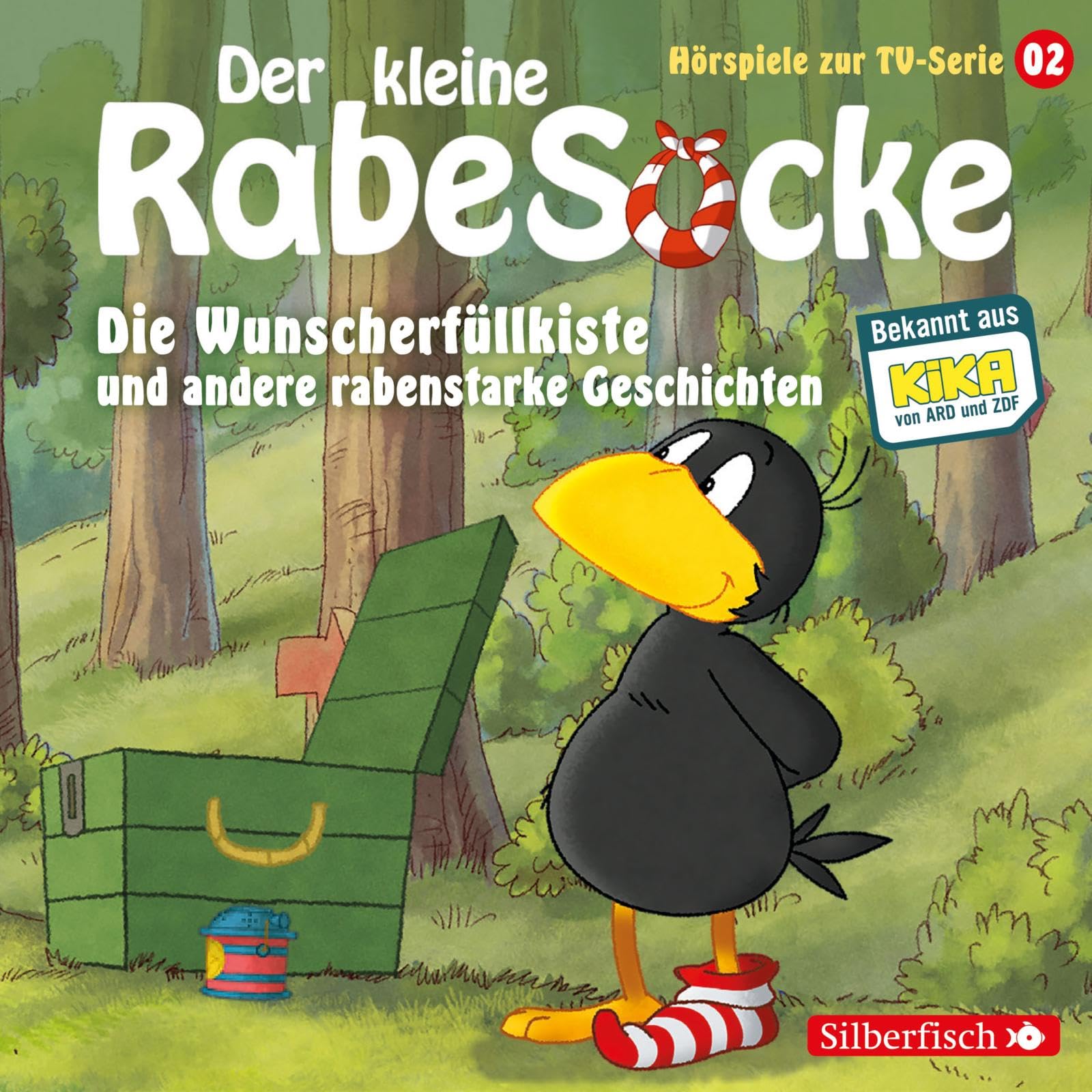 Die Wunscherfüllkiste, Der Waldgeist, Haltet den Dieb! (Der kleine Rabe Socke - Hörspiele zur TV Serie 2): 1 CD Non-fiction