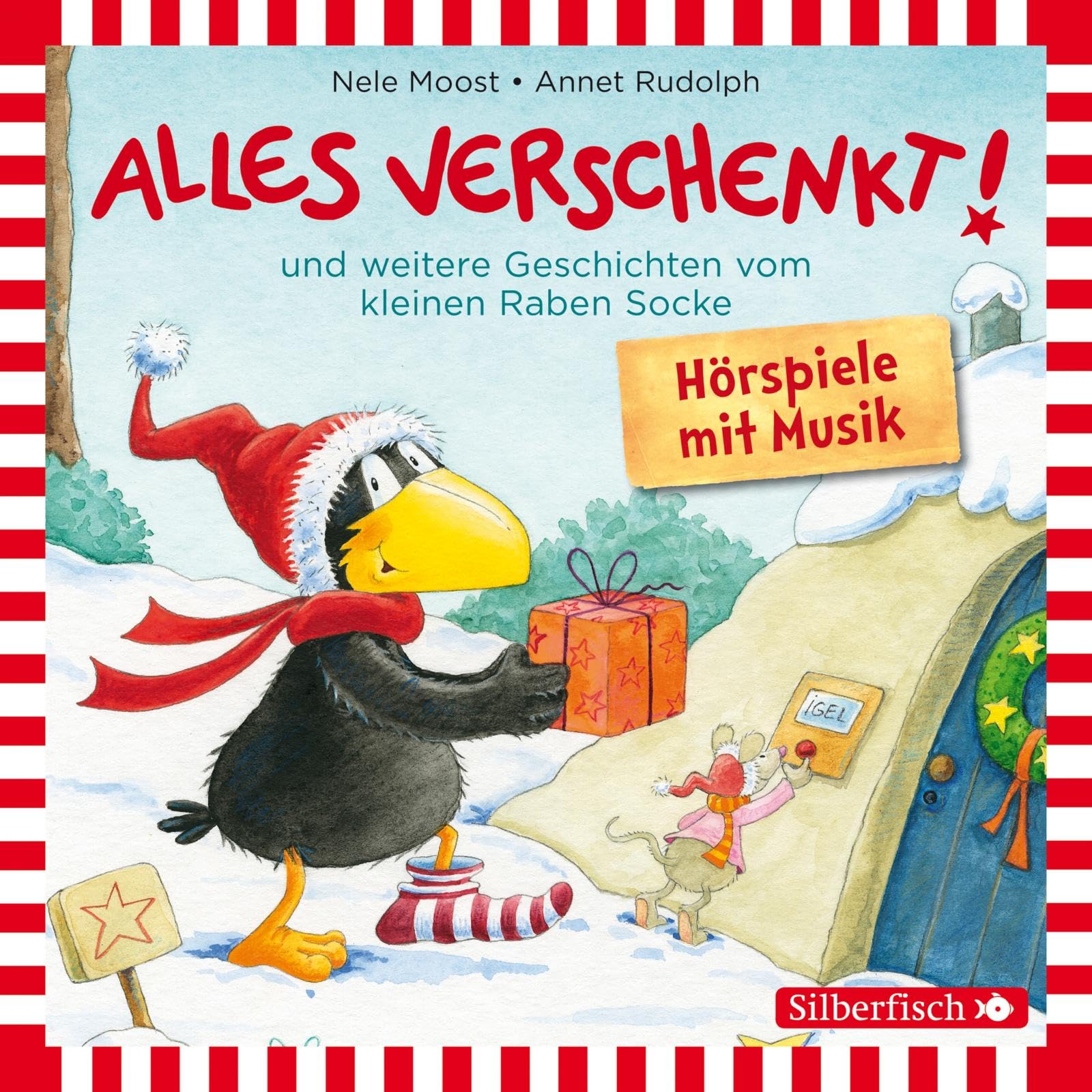 Alles verschenkt!, Alles Winter!, Alles gebacken!, Alles taut! (Der kleine Rabe Socke): 1 CD Non-fiction