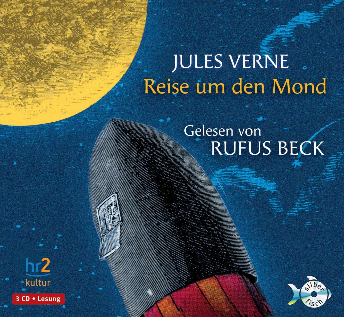 Reise um den Mond: 3 CDs Fiction