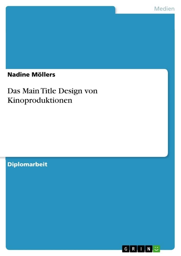 Das Main Title Design von Kinoproduktionen Architecture